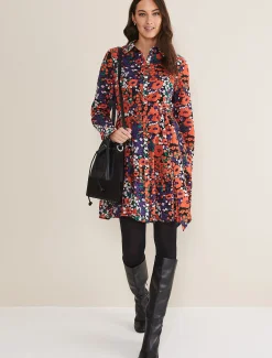 Kerri Cotton Floral Mini Dress