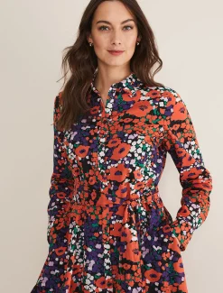 Kerri Cotton Floral Mini Dress