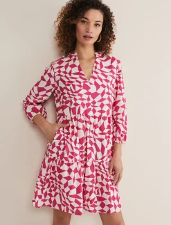 Kesia Geo Swing Dress