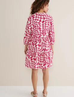 Kesia Geo Swing Dress
