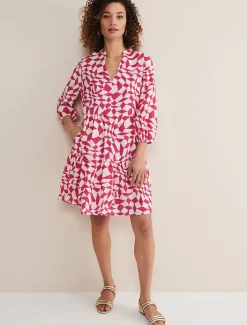 Kesia Geo Swing Dress