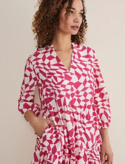 Kesia Geo Swing Dress