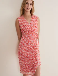 Khy Geo Wrap Mini Dress