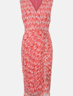 Khy Geo Wrap Mini Dress