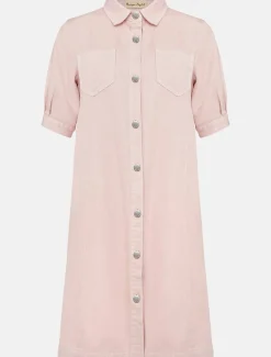 Kiah Puff Sleeve Denim Dress
