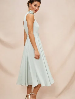 Kiki One Shoulder Midi Dress