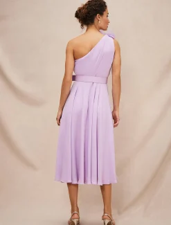 Kiki One Shoulder Midi Dress