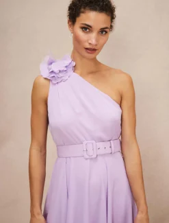 Kiki One Shoulder Midi Dress