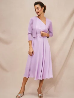 Kiki One Shoulder Midi Dress