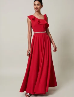 Kimmy Ruffle Embellished Maxi Dress