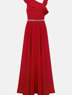 Kimmy Ruffle Embellished Maxi Dress