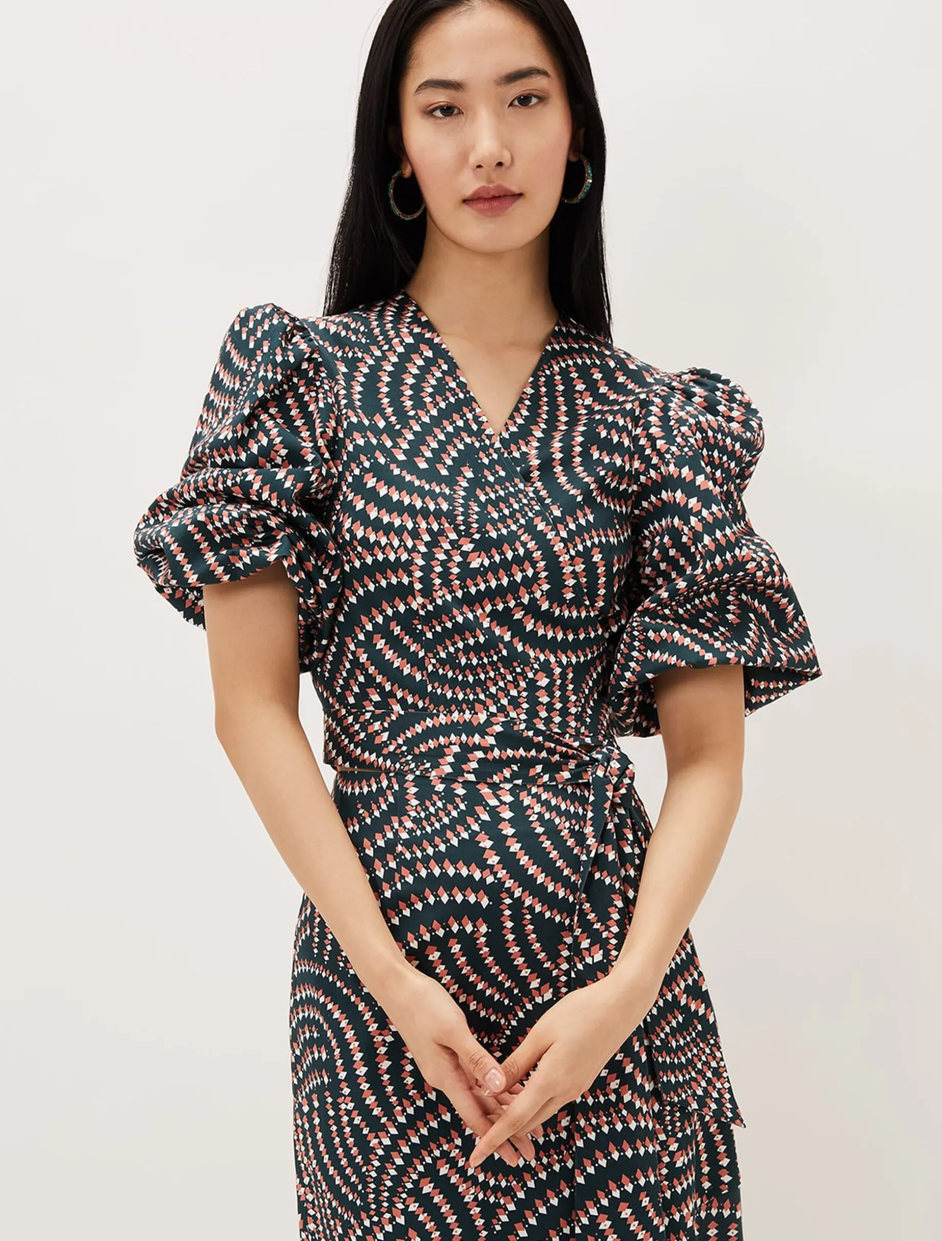 Kiri Co-Ord Geo Metric Blouse