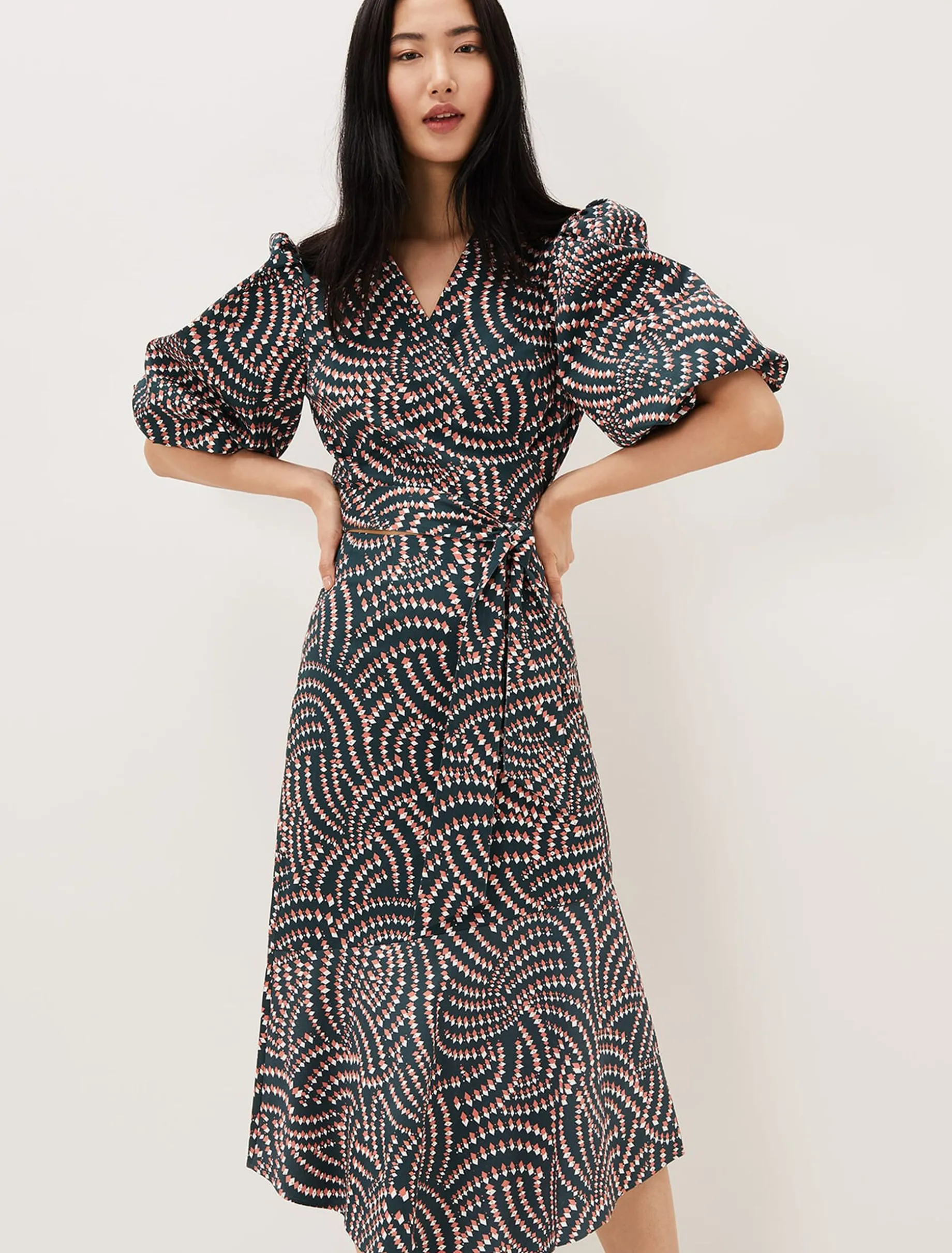 Kiri Geometric Co-Ord Skirt