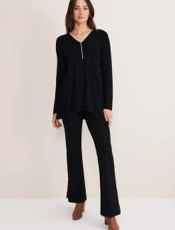 Kloe Zip Detail Top