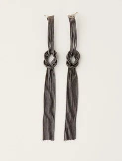 Knot Drop Down Earrings