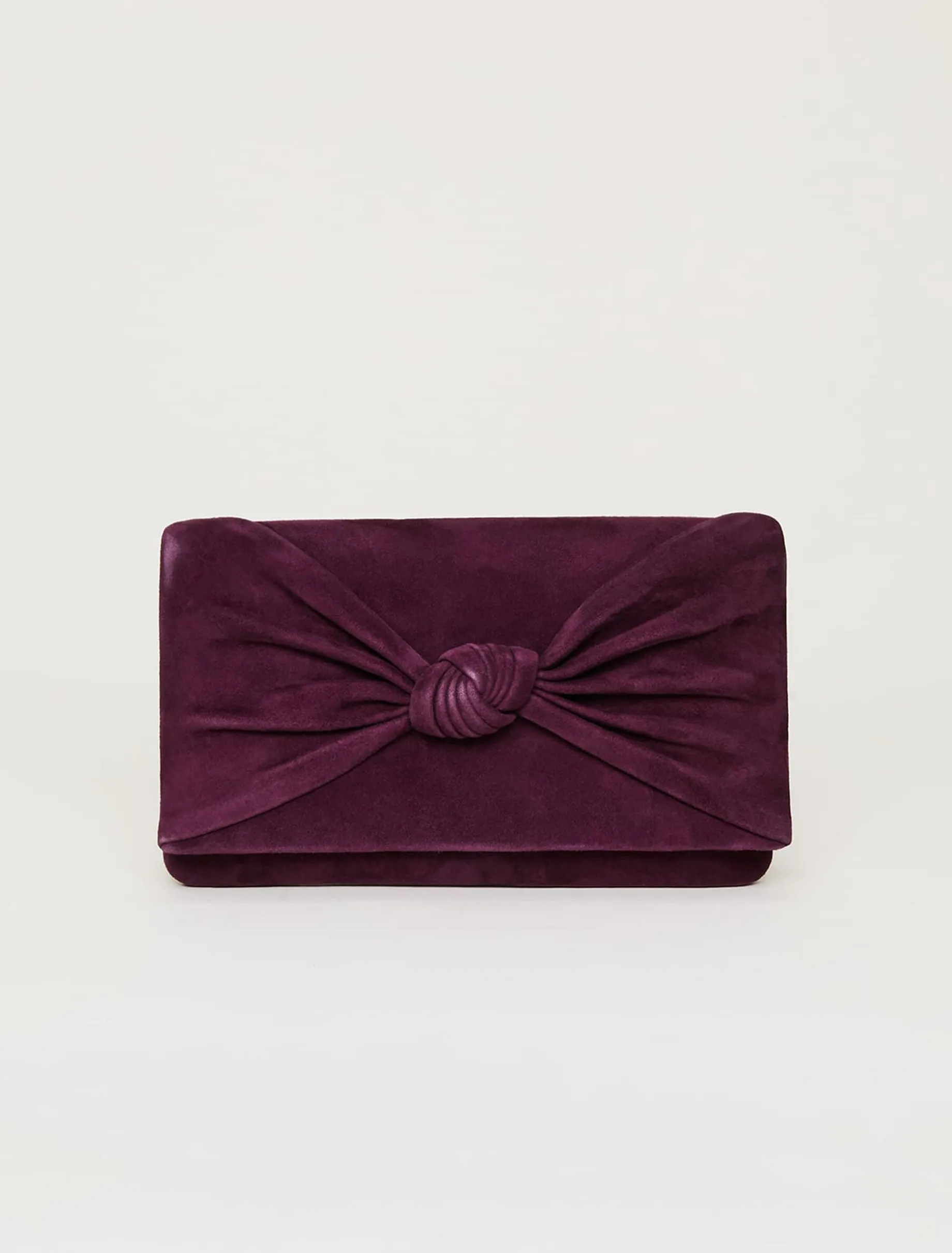 Knot Front Clutch Bag