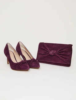 Knot Front Clutch Bag
