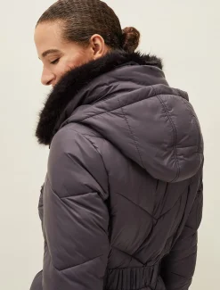 Krissy Short High Shine Puffer Coat