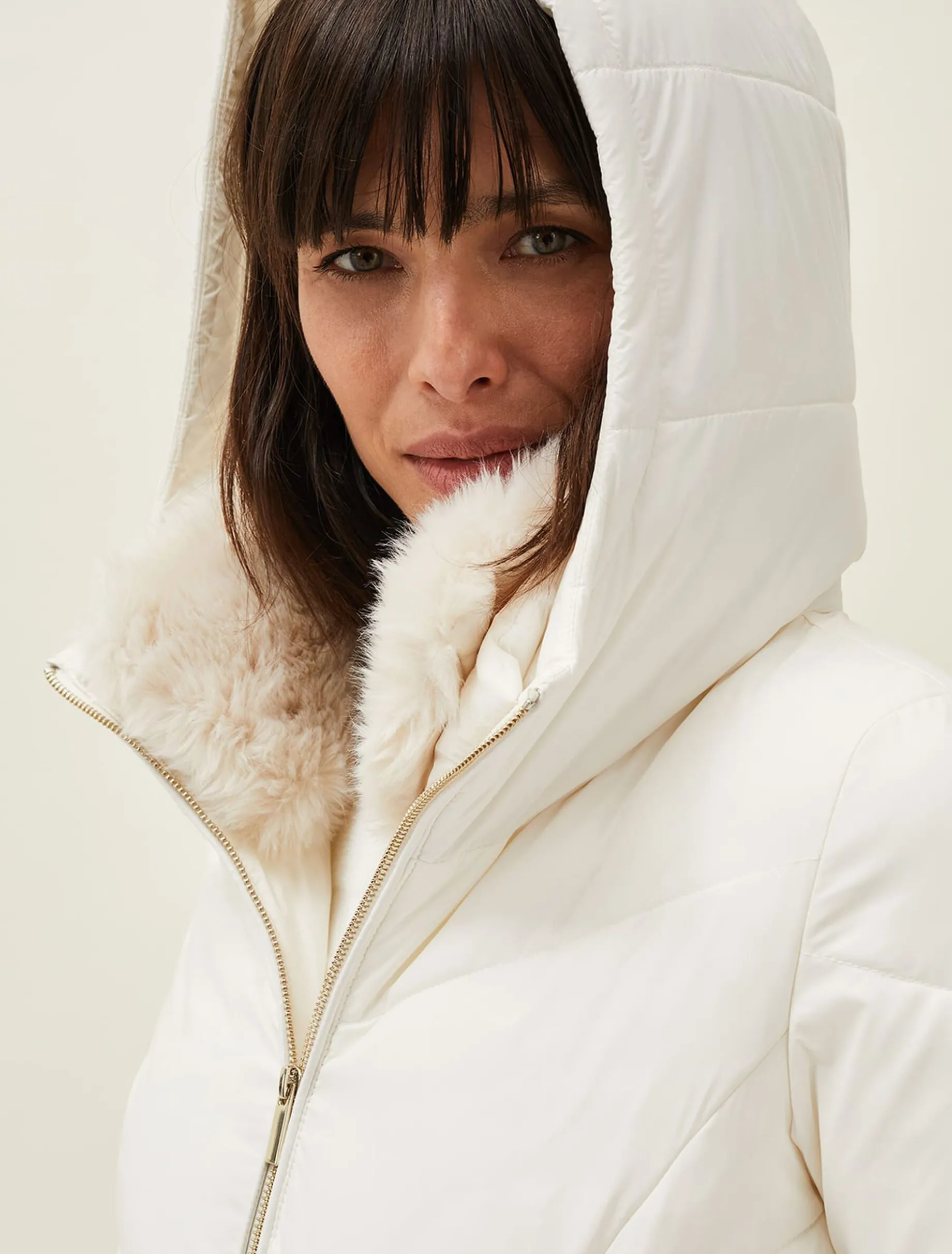 Krissy Short High Shine Puffer Coat