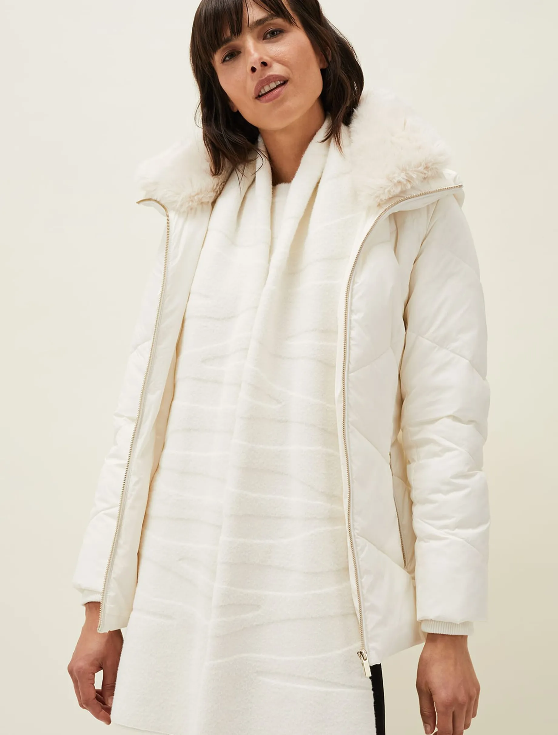 Krissy Short High Shine Puffer Coat