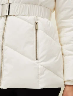 Krissy Short High Shine Puffer Coat