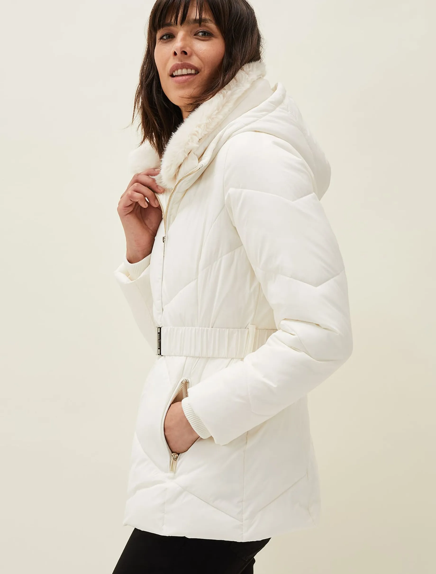 Krissy Short High Shine Puffer Coat