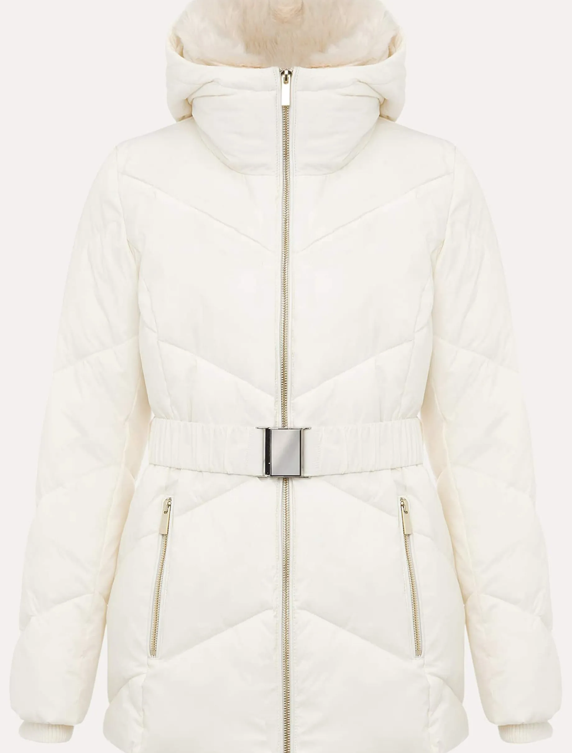 Krissy Short High Shine Puffer Coat