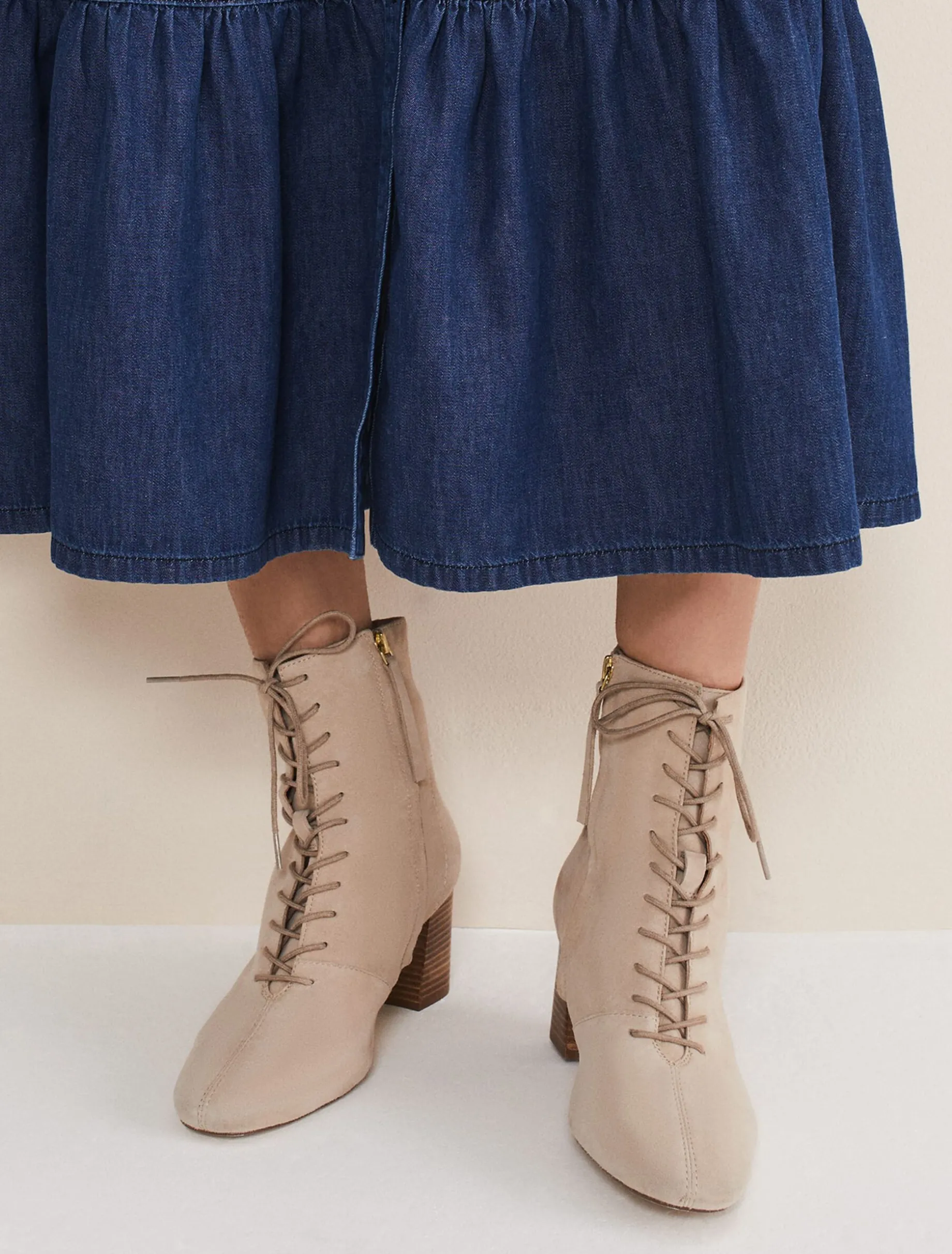 Lace Up Ankle Boot