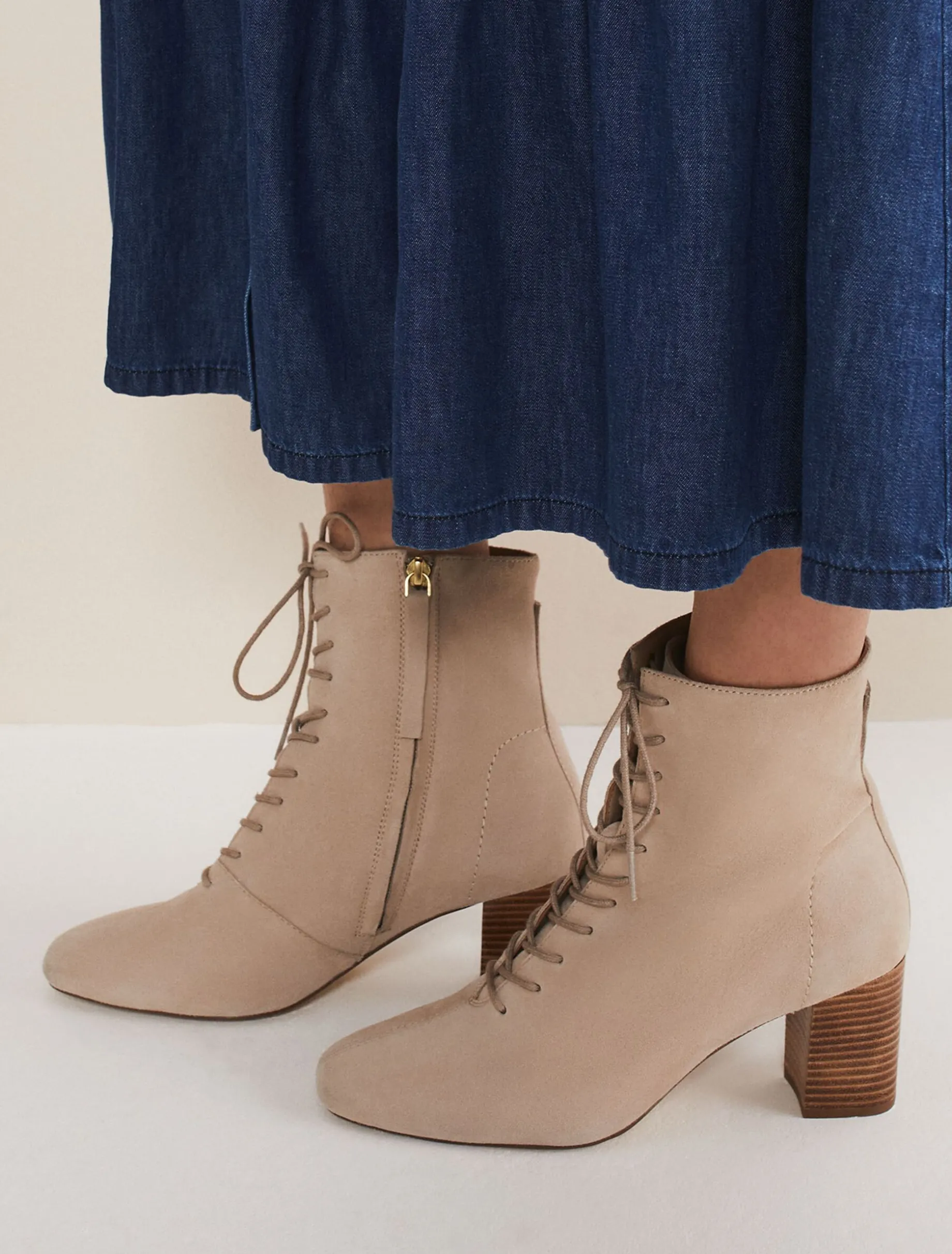 Lace Up Ankle Boot