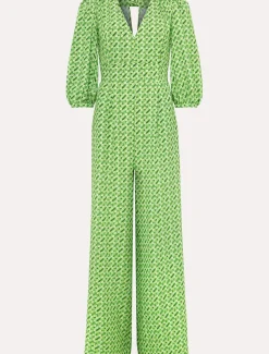 Lacey Abstract Wide Leg Jumpsuit