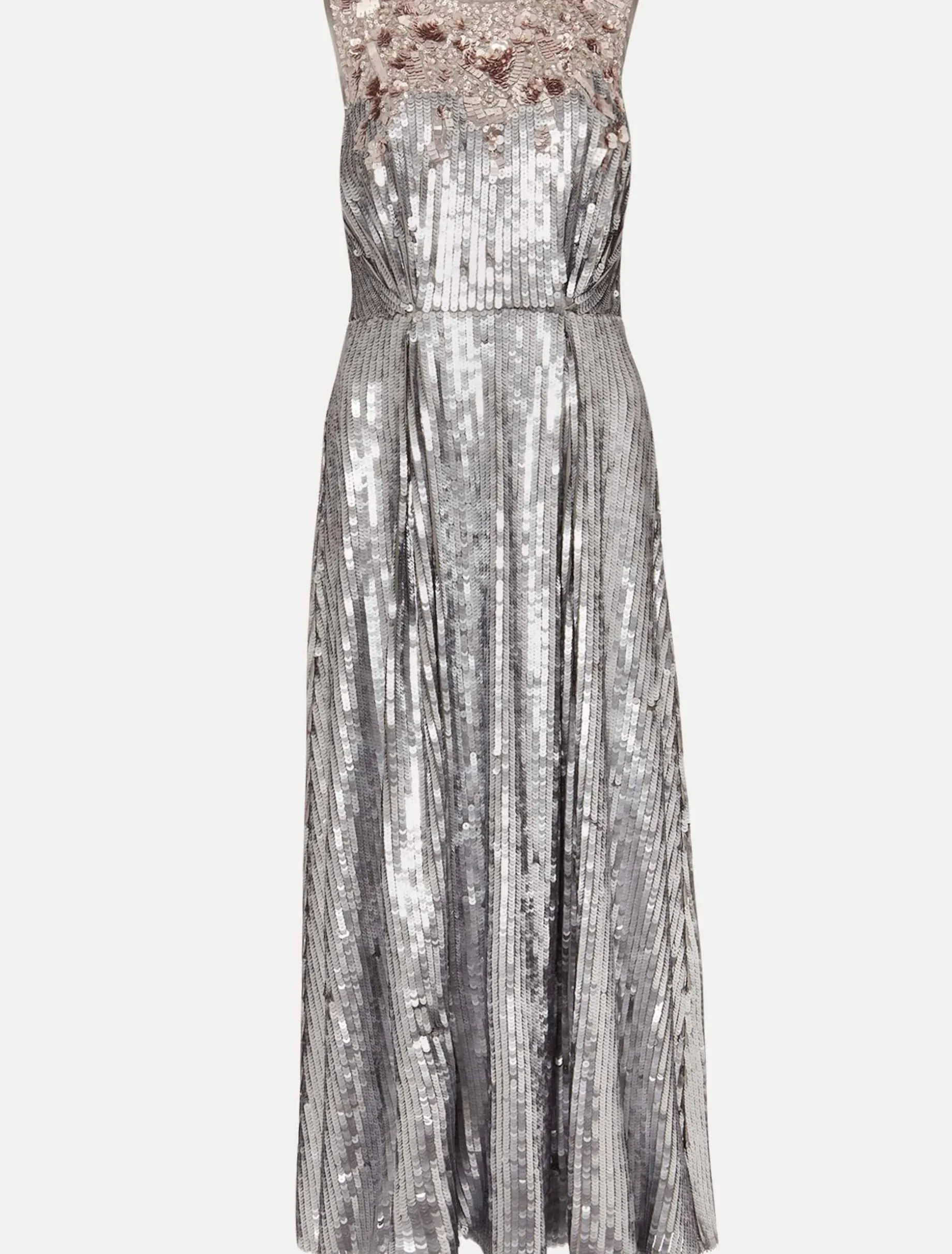 Lainey Shimmer Sequin Midi Dress