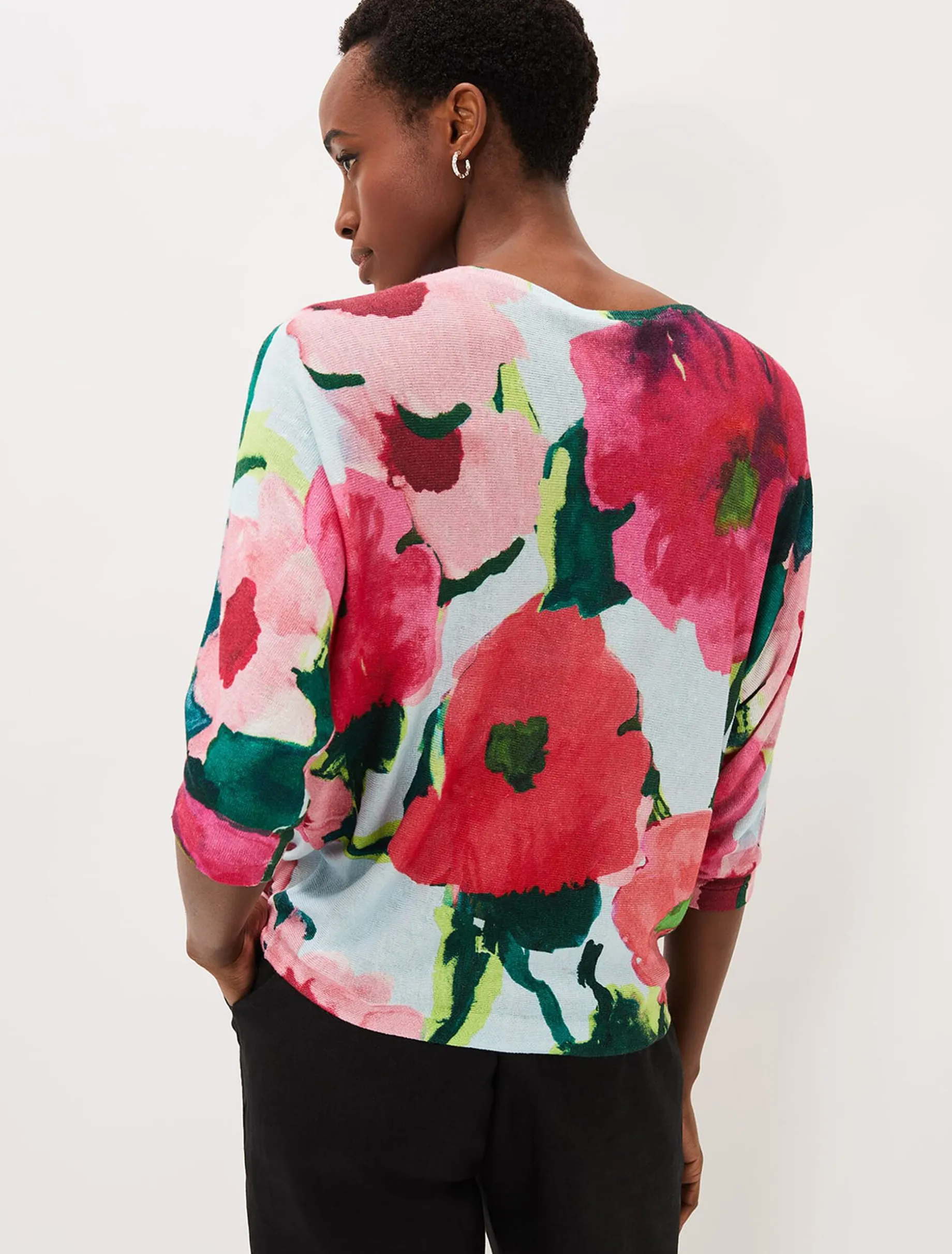 Lanan Linen Floral Jumper