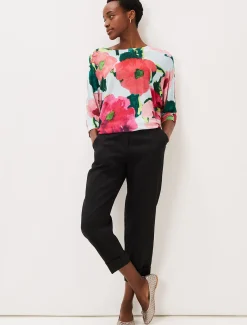 Lanan Linen Floral Jumper