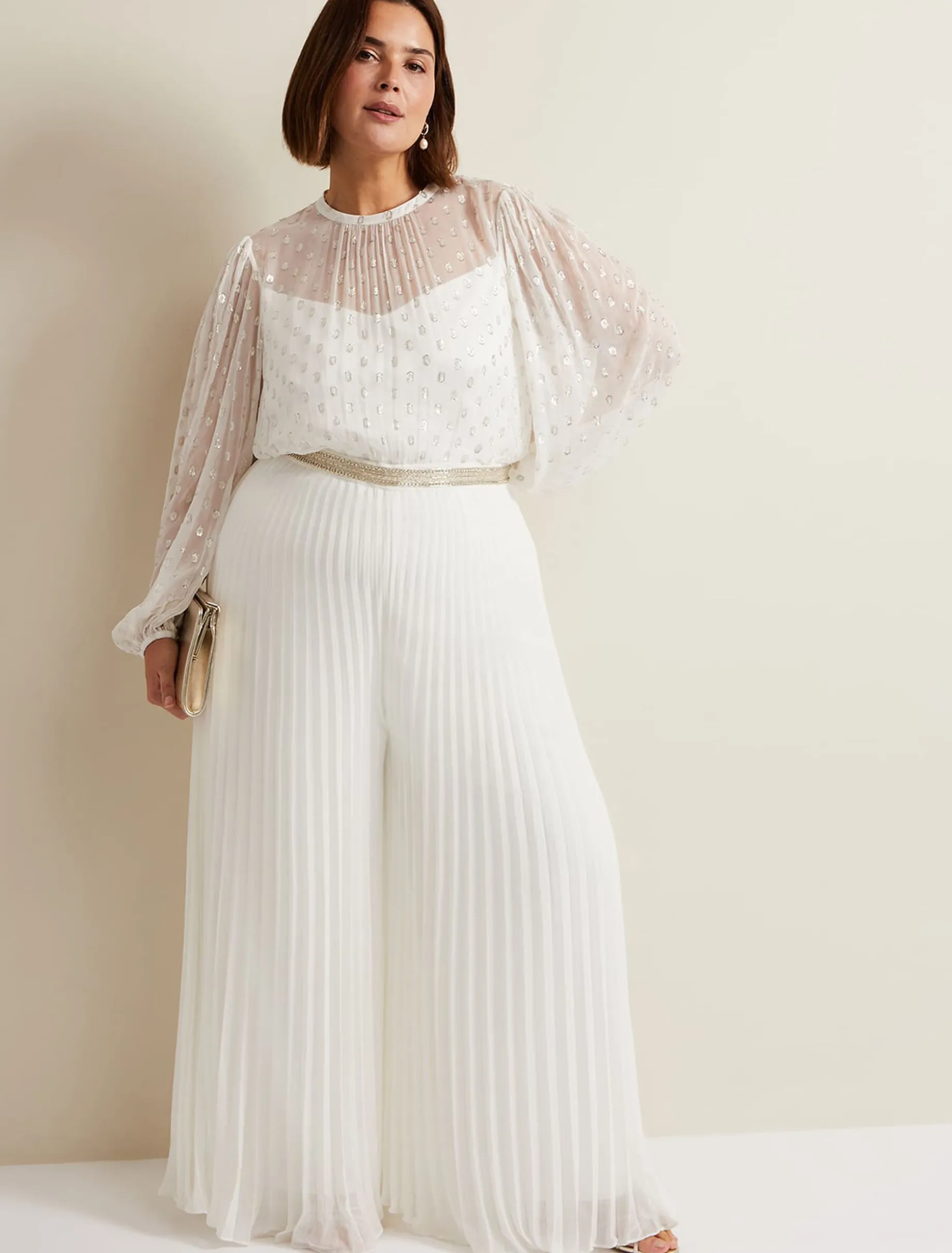 Larissa Pleated Jumpsuit