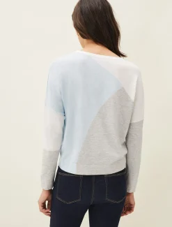 Laura Colourblock Intarsia Jumper