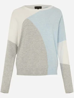 Laura Colourblock Intarsia Jumper