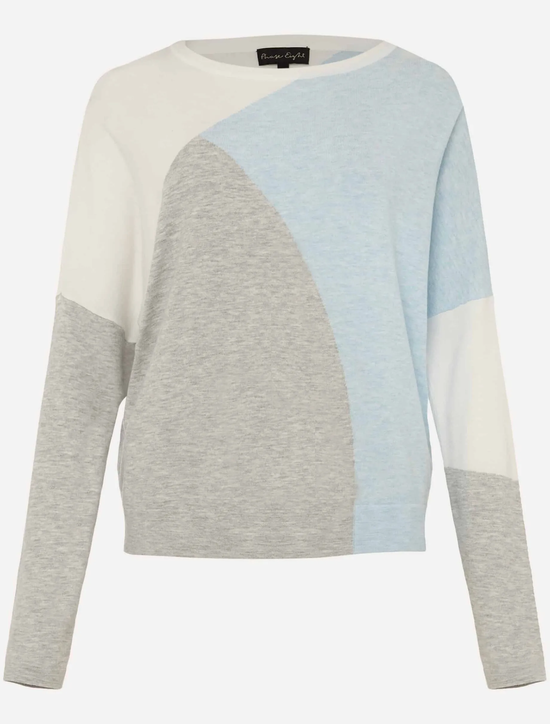 Laura Colourblock Intarsia Jumper