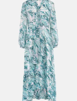 Lauretta Abstract Print Maxi Dress