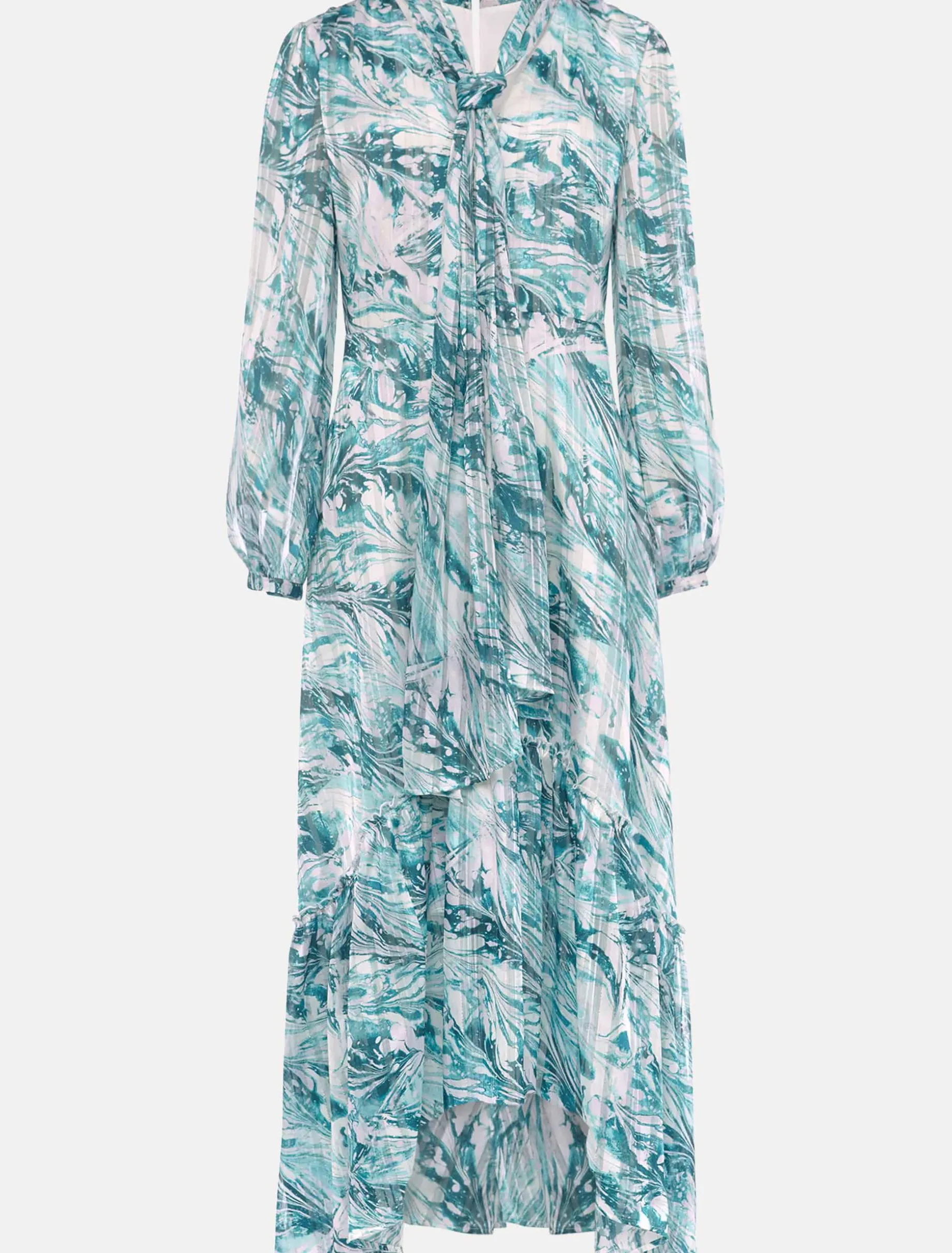 Lauretta Abstract Print Maxi Dress