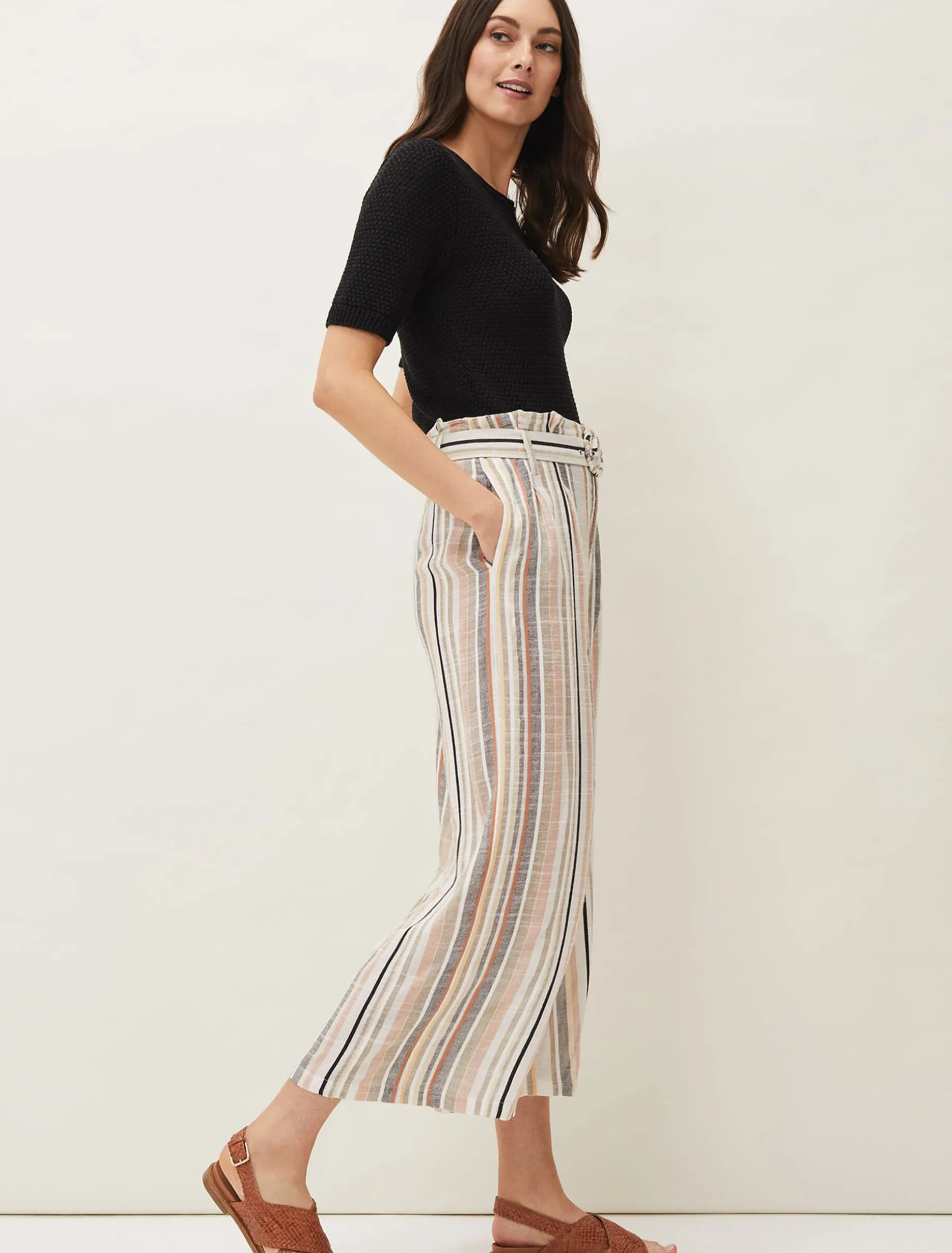 Laurie Stripe Culottes