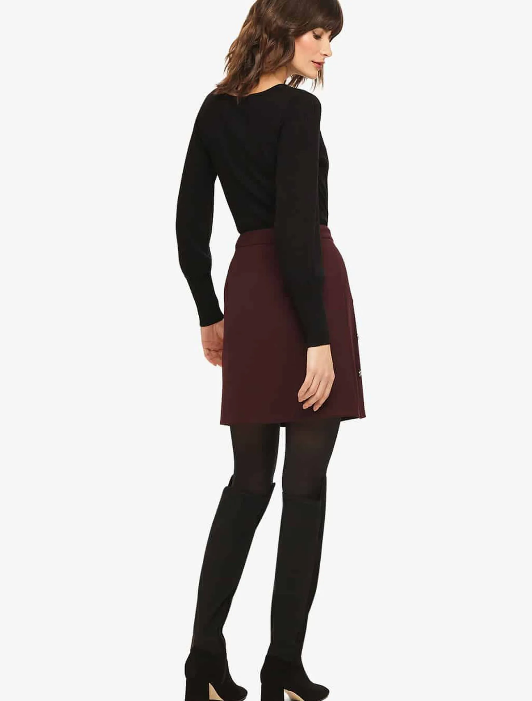 Laya Double Button Skirt