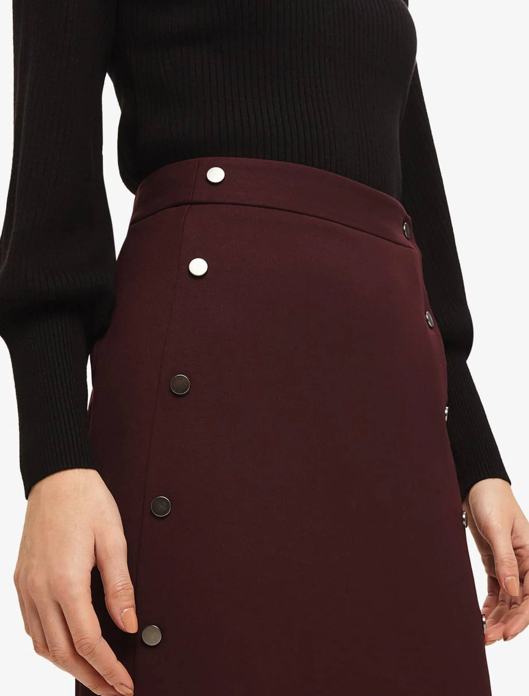 Laya Double Button Skirt