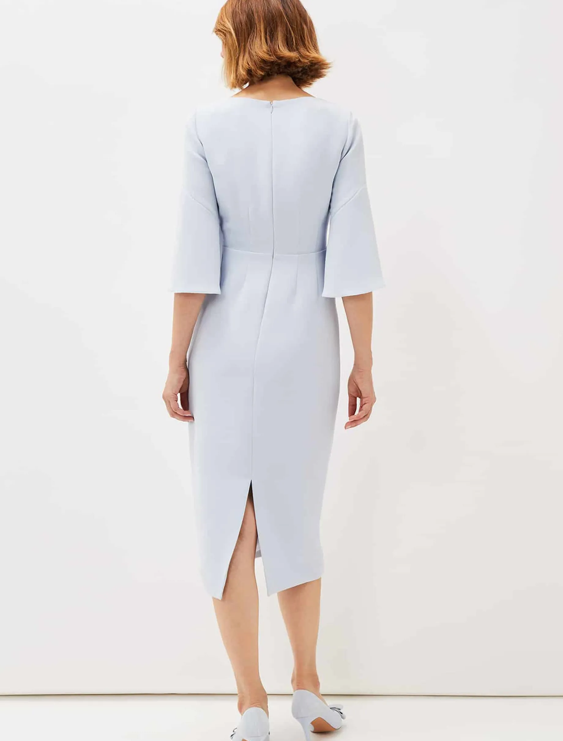 Layla Bow Detail Fitted Dress