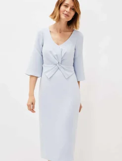 Layla Bow Detail Fitted Dress