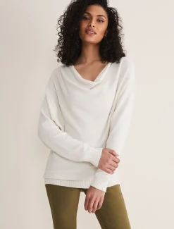Layra Cowl Neck Knit Top