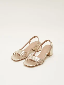 Leather Block Heels