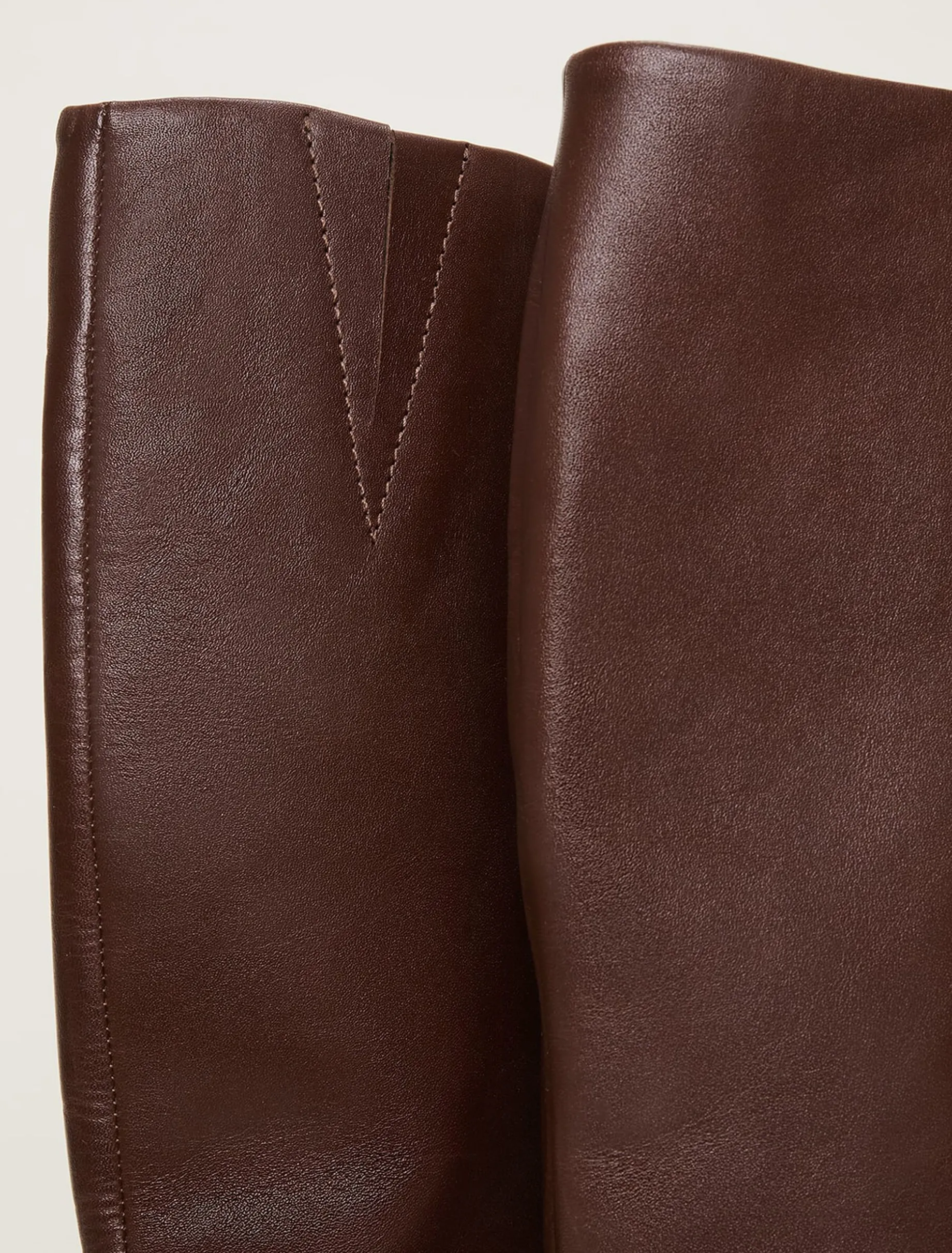 Leather Knee High Boots
