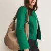 Leather Shopper Bag