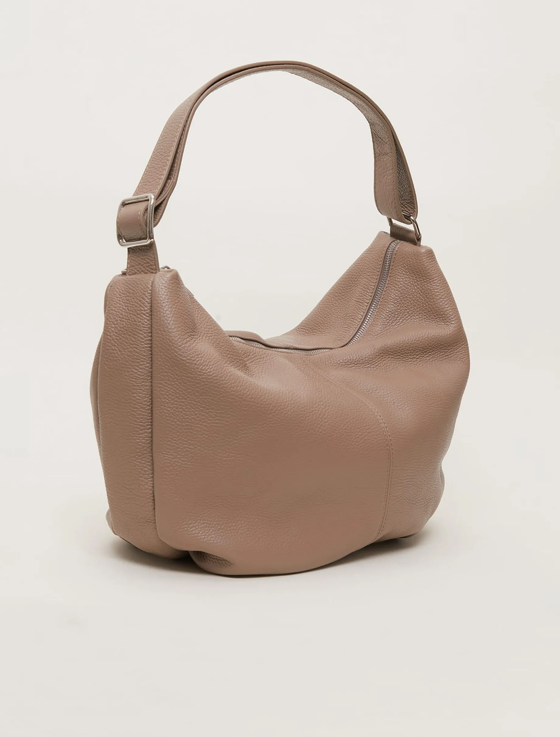 Leather Shopper Bag
