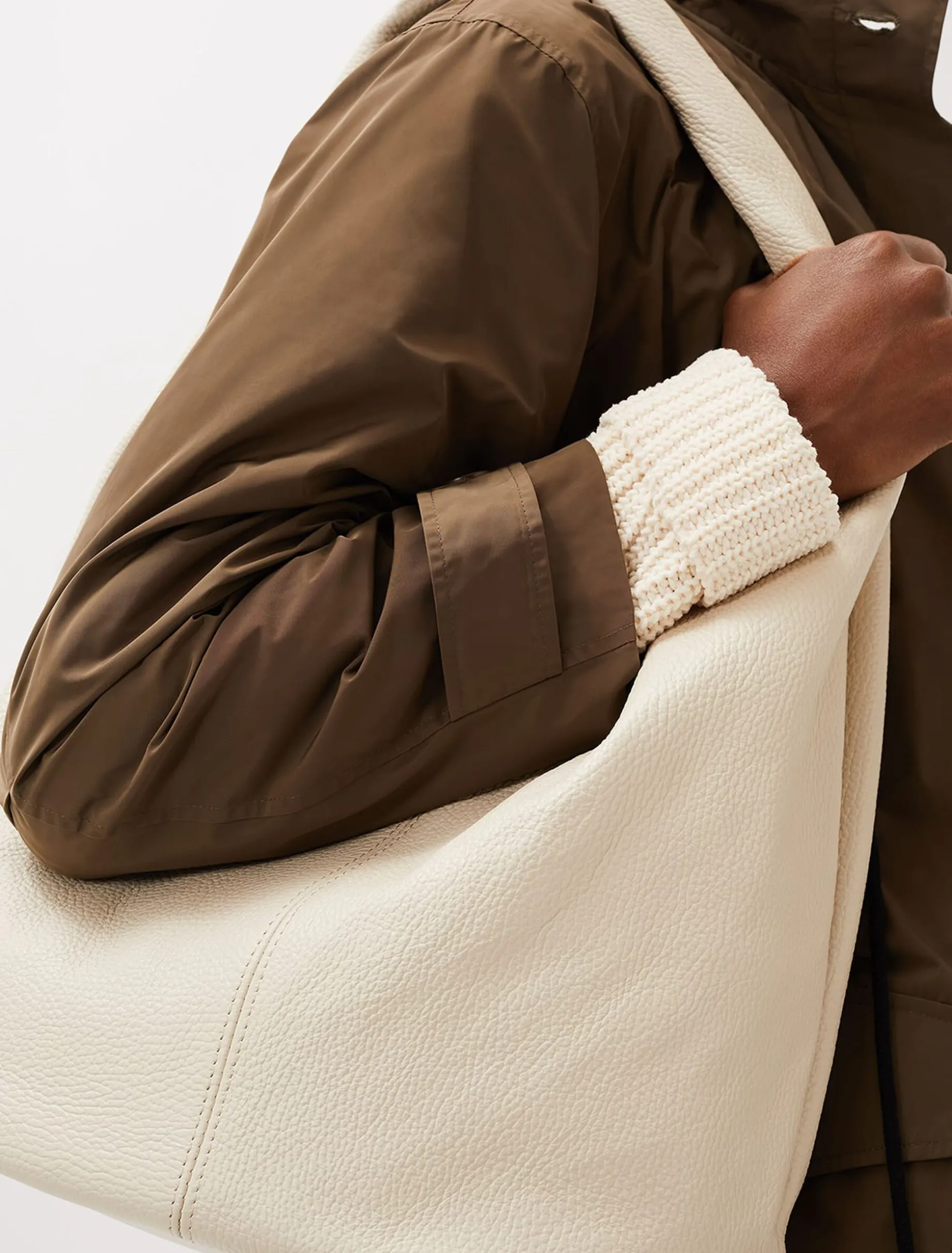 Leather Slouch Bag